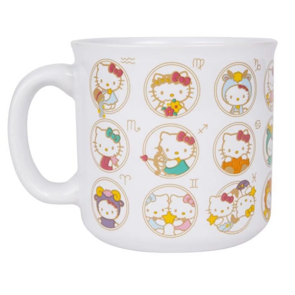 Hello Kitty Zodiac Ceramic Camper Mug - 20 oz. NWT